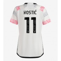 Fotbalové Dres Juventus Filip Kostic #11 Dámské Venkovní 2023-24 Krátký Rukáv